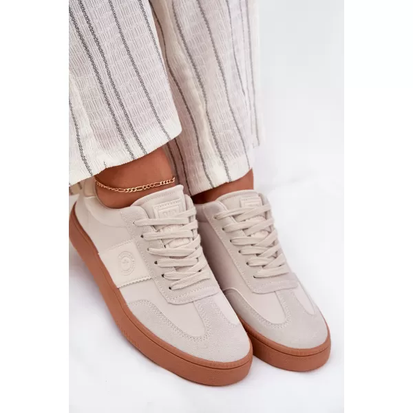  Dámské tenisky BIG STAR SHOES RR274806 BEIGE 