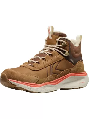 Dámské boty KEEN LEIKI LEATHER MID WP CHIPMUNK/BIRCH