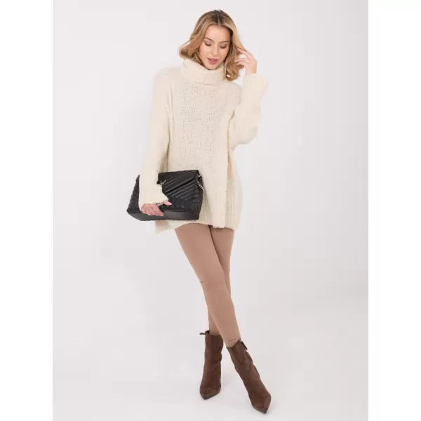  Dámský svetr FACTORY PRICE CH-SW-72993.25 LIGHT BEIGE 