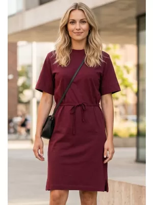 Dámské šaty MALFINI MUSE 816 GARNET