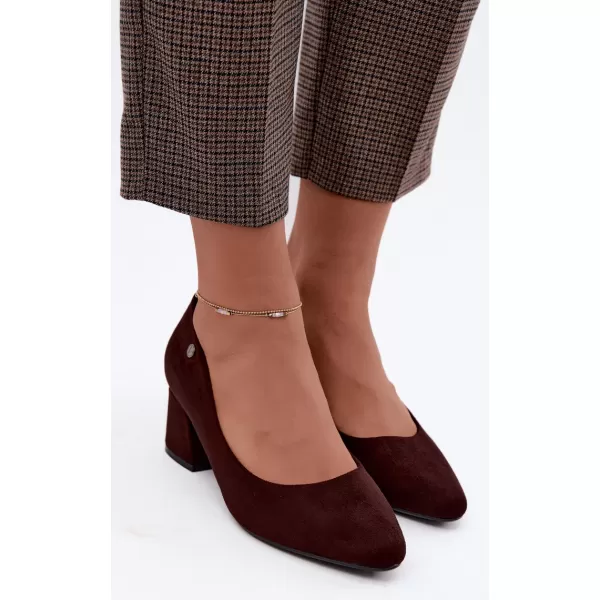  Dámské lodičky VINCEZA 62322 BROWN 