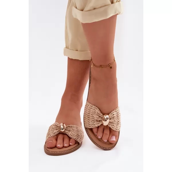  Dámské pantofle BOTO 43267-19 CAMEL 