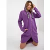 Dámská mikina RELEVANCE RV-BL-6683.00P DARK PURPLE