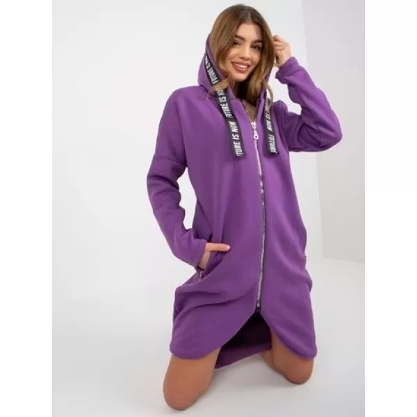  Dámská mikina RELEVANCE RV-BL-6683.00P DARK PURPLE 