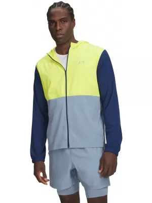 Pánská bunda UNDER ARMOUR UA VELOCITI HOODED JACKET 6015111-997 MODRÁ