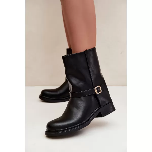  Dámské kotníkové boty BOTO 5859 BLACK 