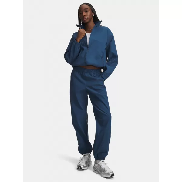  Dámské tepláky UNDER ARMOUR UNSTOPPABLE WVN JOGGER 6011400-498 MODRÁ 