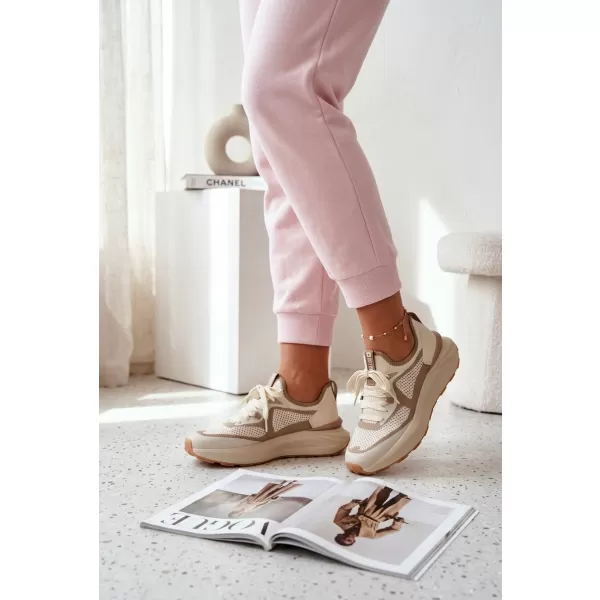  Dámské boty BIG STAR SHOES TT274571 BEIGE 