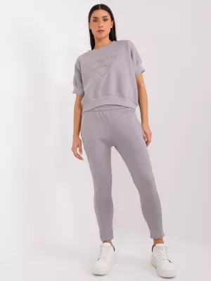 Dámský set MY RED LIPS EM-KMPL-786.93 GRAY