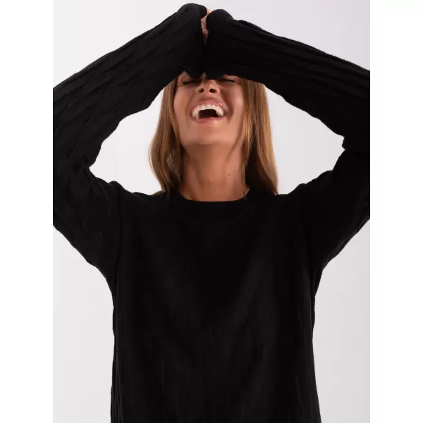  Dámský svetr WOOL FASHION ITALIA AT-SW-2326.37X BLACK 