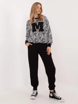 Dámský set MY RED LIPS EM-KMPL-965-1.12X WHITE-BLACK