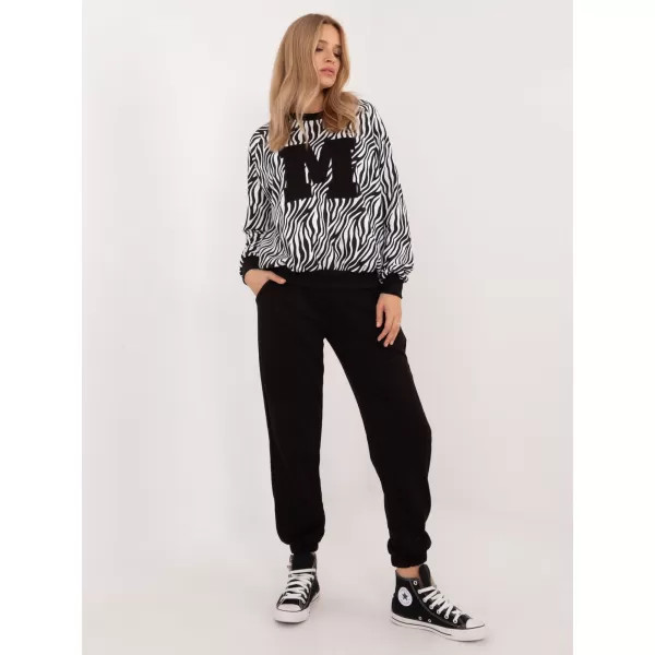  Dámský set MY RED LIPS EM-KMPL-965-1.12X WHITE-BLACK 