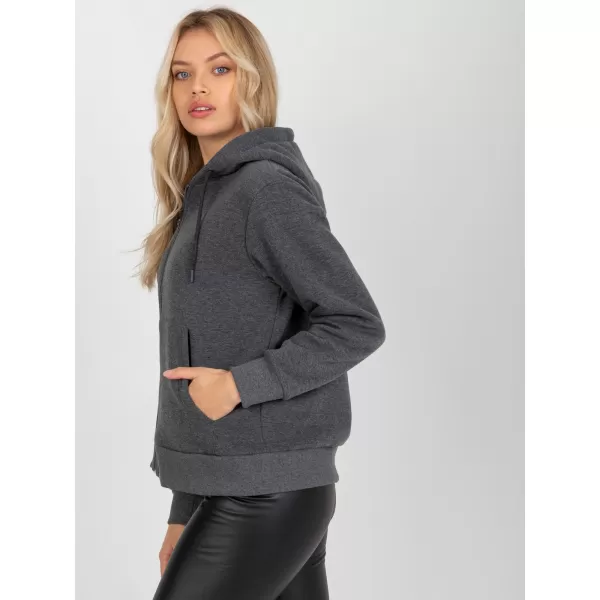  Dámská mikina RUE PARIS CT-BL-F-621087.65P DARK GREY 