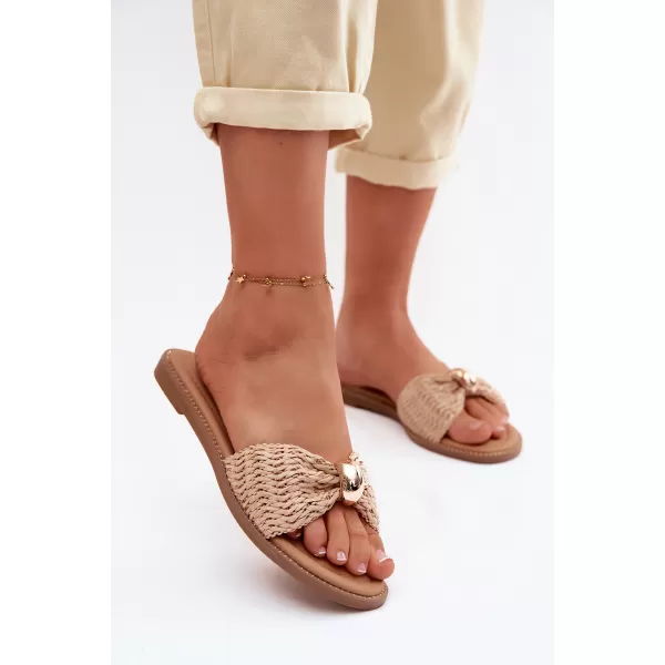  Dámské pantofle BOTO 43267-19 CAMEL 