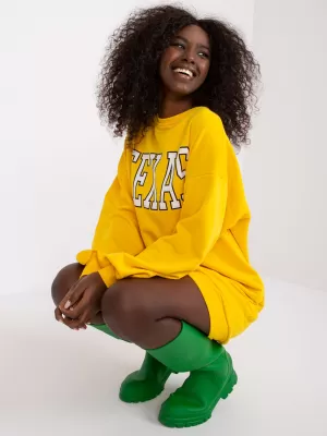 Dámská mikina EX MODA EM-BL-719.36 YELLOW