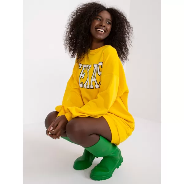  Dámská mikina EX MODA EM-BL-719.36 YELLOW 