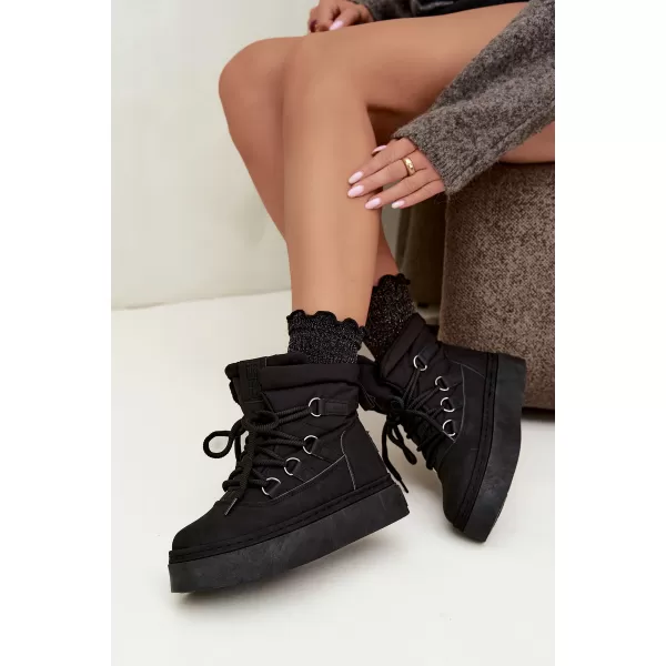  Dámské sněhule BIG STAR SHOES UU274189 BLACK 
