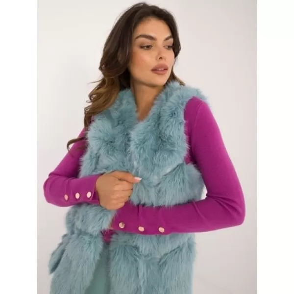  Dámská vesta WOOL FASHION ITALIA AT-KZ-2375.00P MINT 