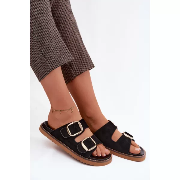  Dámské pantofle BOTO 1523 BLACK 