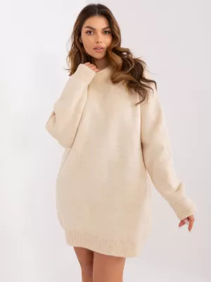 Dámské šaty RUE PARIS LC-SK-0568.01P LIGHT BEIGE