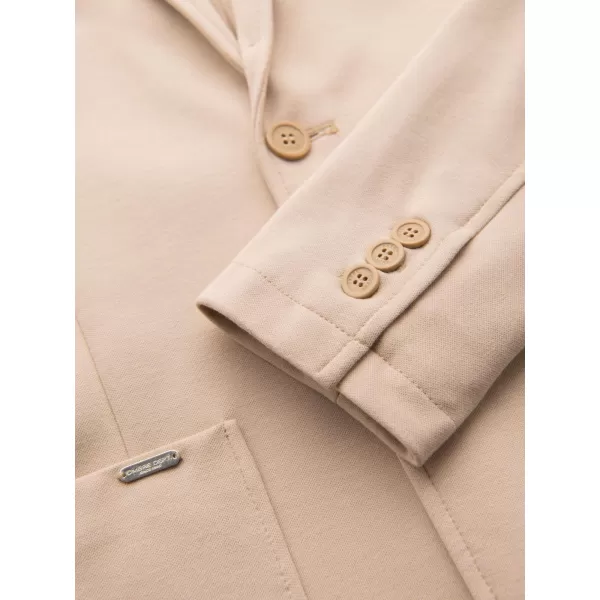  Pánské sako OMBRE M165 BEIGE 