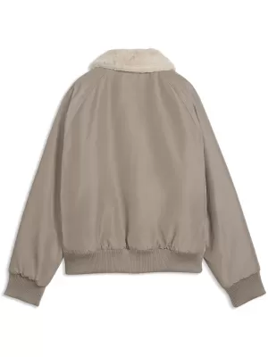 Dámská bunda PUMA REVERSIBLE BLOUSON HIGH LOFT LINING JACK 69456681 MOUSE GRAY
