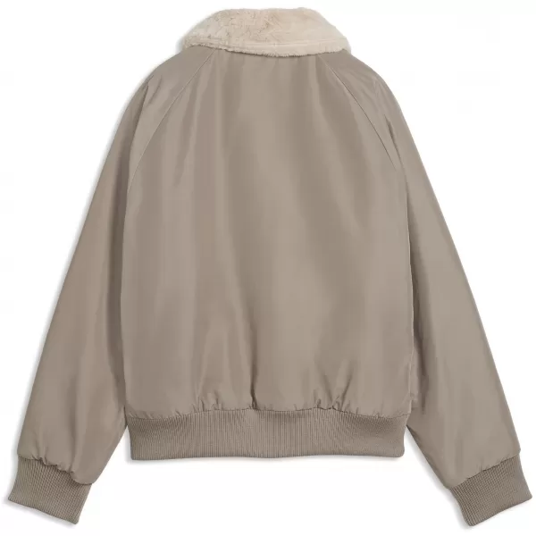  Dámská bunda PUMA REVERSIBLE BLOUSON HIGH LOFT LINING JACK 69456681 MOUSE GRAY 
