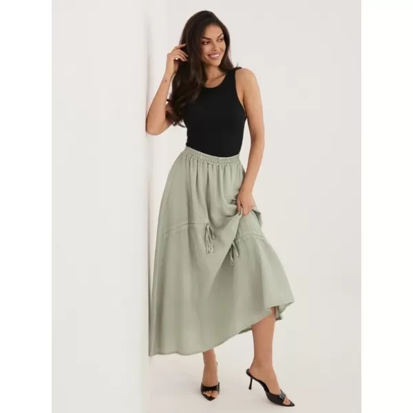  Dámská sukně ITALY MODA IT-SD-3061.68 KHAKI 