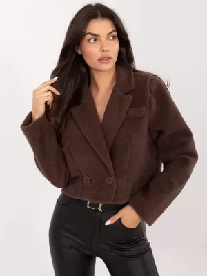 Dámská bunda RUE PARIS IT-KR-FL9730.23 BROWN