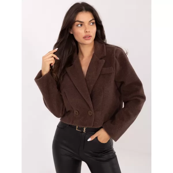  Dámská bunda RUE PARIS IT-KR-FL9730.23 BROWN 
