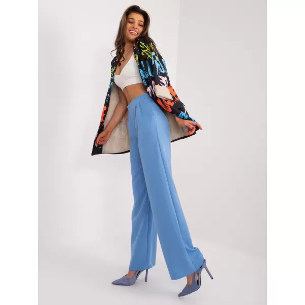  Dámské kalhoty RUE PARIS WN-SP-8247.65 BLUE 