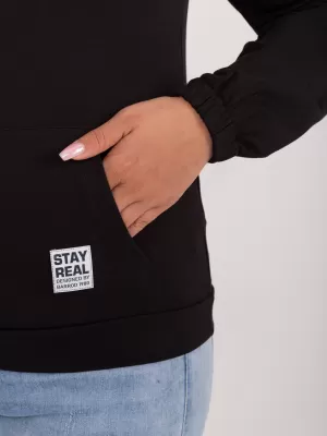 Dámská mikina RELEVANCE RV-BL-8655-1.13X NOIRE