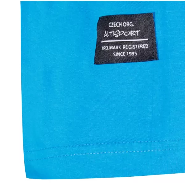  Pánské triko ALTISPORT NP/ALMST20001 OCEAN BLUE 