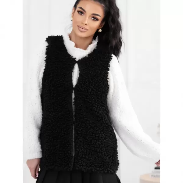  Dámská vesta FACTORY PRICE CS-KZ-14021.96P BLACK 