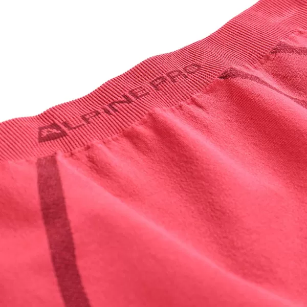  Dětské termo kalhoty ALPINE PRO LESSO 2 RASPBERRY 