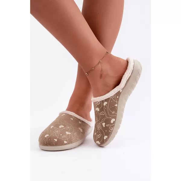  Dámské pantofle INBLU ET000041 BEIGE 