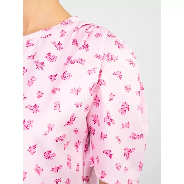  Dámská halenka ITALY MODA MI-BZ-A2985.97 BRIGHT PINK 