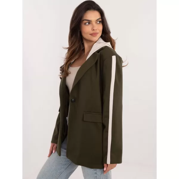  Dámská bunda ITALY MODA DHJ-MA-A8398.14X KHAKI 