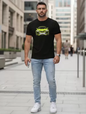 Pánské triko DSTREET ČERNÁ