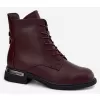 Dámské kotníkové boty VINCEZA 86450 BURGUNDY