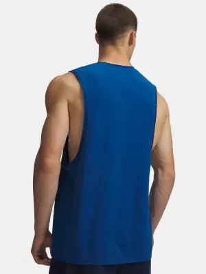 Pánské tílko UNDER ARMOUR HOOPS TRAINING TANK 6012823-426 MODRÁ