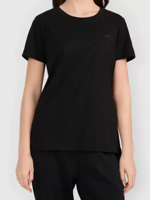 Dámské triko 4F 4FWAW25TTSHF2350 DEEP BLACK