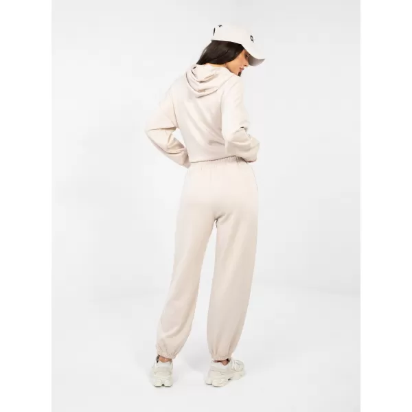  Dámská tepláková souprava RUE PARIS IT-KMPL-22181.29 BEIGE 