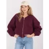 Dámská mikina FACTORY PRICE WT-BL-A1455.87 BURGUNDY