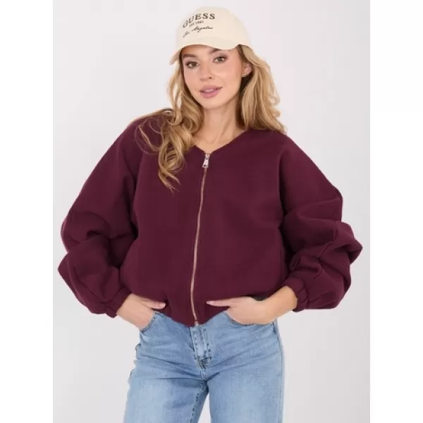  Dámská mikina FACTORY PRICE WT-BL-A1455.87 BURGUNDY 