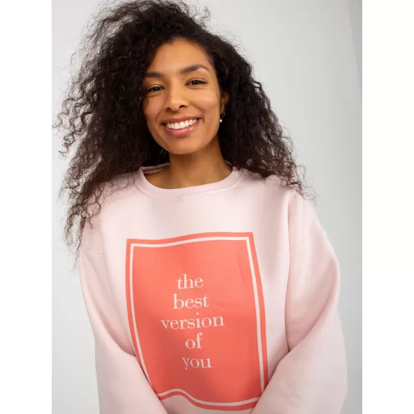  Dámská mikina EX MODA EM-BL-617-3.15P BRIGHT PINK 