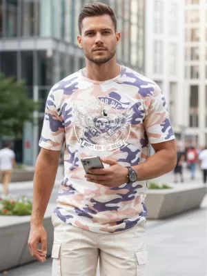 Pánské triko DSTREET BÉŽOVÁ