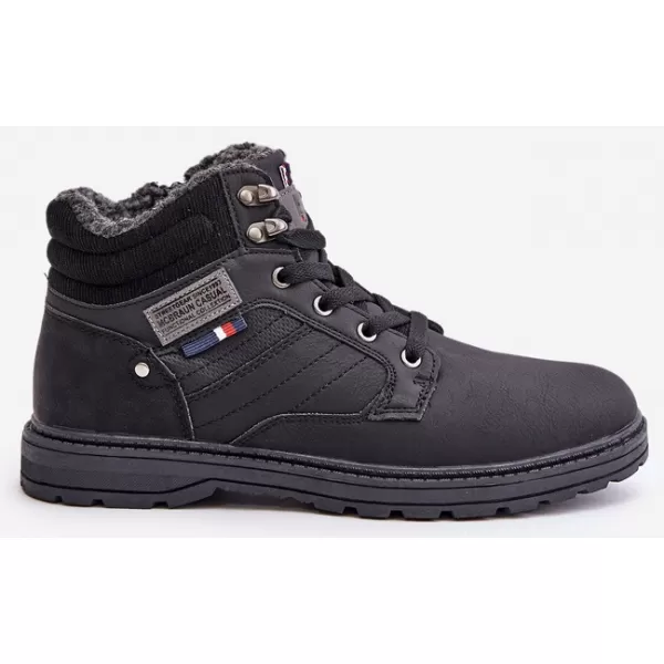  Pánské boty BOTO 23MN03-6610 BLACK 
