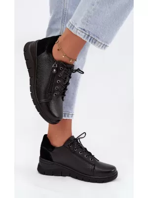 Dámské polobotky VINCEZA 39964 BLACK
