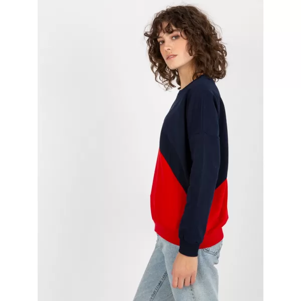  Dámská mikina RELEVANCE RV-BL-8463.41P NAVYY BLUE/RED 